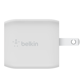 Dual USB-C GaN Wall Charger with PPS 45W, White, hi-res